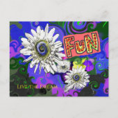 Fresh Vivid Colorful Fun Happy Briefkaart (Voorkant)