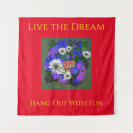 Fresh Vivid Colorful Fun Happy Wandkleed