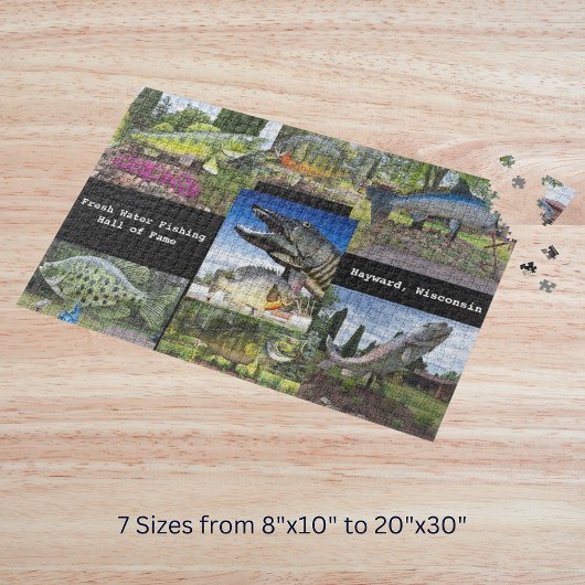 Fresh Water Vist Hall of Fame Foto Hayward, WI Legpuzzel