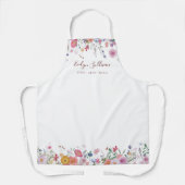 Fresh wildflower beauty professioneel schort (Voorkant)