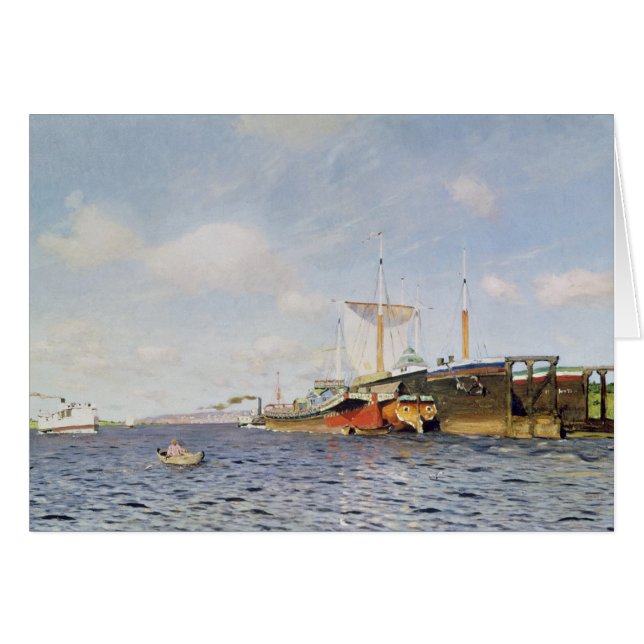 Fresh Wind on the Volga, 1895 (Voorkant Horizontaal)
