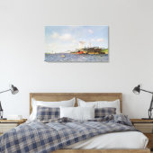 Fresh Wind on the Volga, 1895 Canvas Afdruk (Insitu (Slaapkamer))