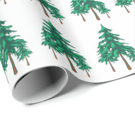 Fresh Winter Evergreens Cadeaupapier