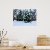 Fresh Winter Snow Poster (Keuken)