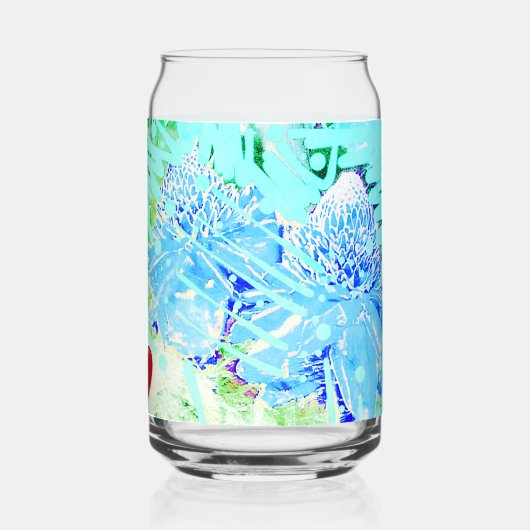 Fresh Women's Club Drink Glass Blikvorm Glas (Achterkant)