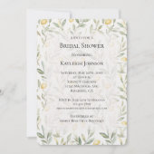 Fresh Yellow Lemons Vrijgezellenfeest Kaart (Voorkant)