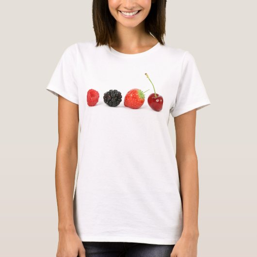 Fresh Yummy Berries T-shirt (Voorkant)