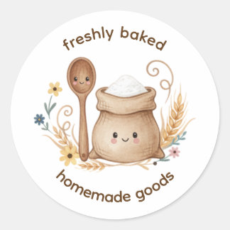 Freshly Baked Homemade Goods Label | Cottagecore 