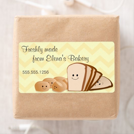 Freshly Bked Bread Avery Label (Insitu)