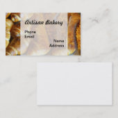 Freshly Bked Bread Buns en Brood Loafs Visitekaartje (Voorkant / Achterkant)