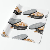 Freshly Bked Muffins Cadeaupapier (Uitgerold)