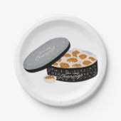 Freshly Bked Muffins Papieren Bordje (Voorkant)