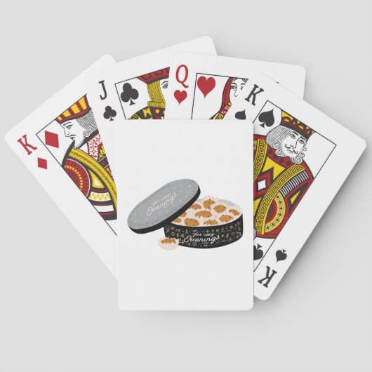 Freshly Bked Muffins Pokerkaarten (Achterkant)