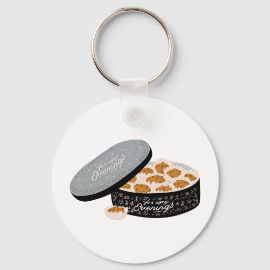 Freshly Bked Muffins Sleutelhanger (Achterkant)