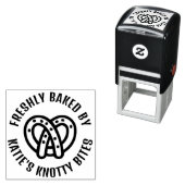 Freshly Bked Pretzel - Aangepast voor kleine bedri Zelfinktende Stempel (In situ)