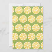 Freshly Graduated Lemon Gingaham  Kaart (Achterkant)