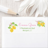 Freshly Graduated Lemon Labels (Insitu)