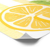 Freshly Graduated Lemonade Grad Party Poster (Hoek)