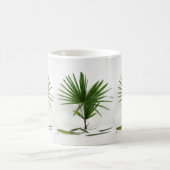 Freshly Harvested Rhapis Excelsa (Lady Palm) Koffiemok (Center)