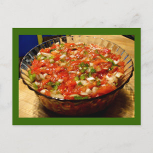Freshly Made Salsa Briefkaart