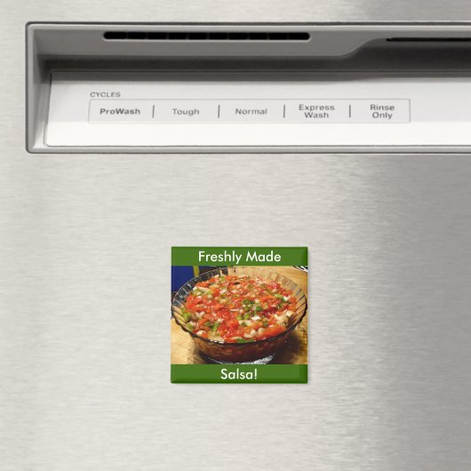 Freshly Made Salsa Magneet (Insitu (Vaatwasser))