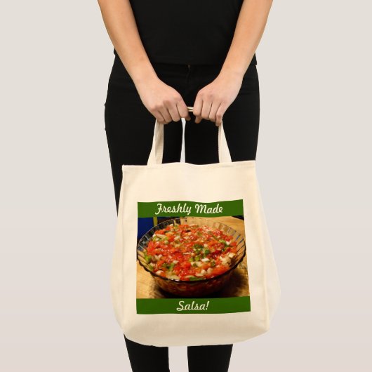 Freshly Made Salsa Tote Bag (Voorkant (product))