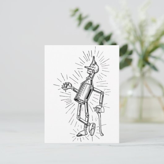 Freshly Oiled Tinman Briefkaart (Staand voorkant)