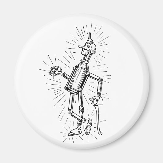 Freshly Oiled Tinman Magneet (Voorkant)