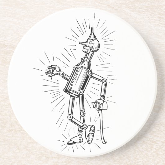 Freshly Oiled Tinman Zandsteen Onderzetter (Voorkant)