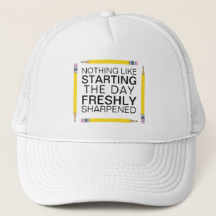 Freshly Sharpened Pencils Funny Trucker Pet