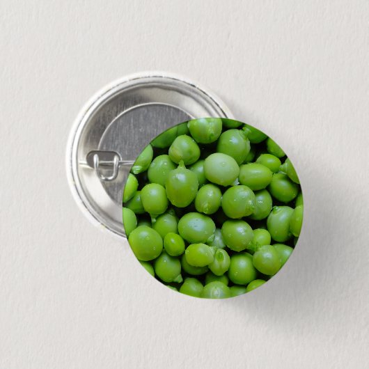 Freshly Shucked Green Peas Ronde Button 3,2 Cm (Voorkant /achterkant)