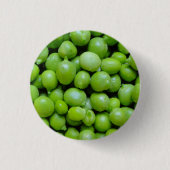 Freshly Shucked Green Peas Ronde Button 3,2 Cm (Voorkant)