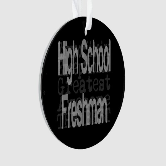 Freshman-doctoraat Ornament (voorkant)