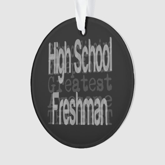 Freshman-doctoraat Ornament (voorkant)