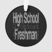 Freshman-doctoraat Ornament (voorkant)