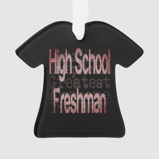 Freshman-doctoraat Ornament (voorkant)