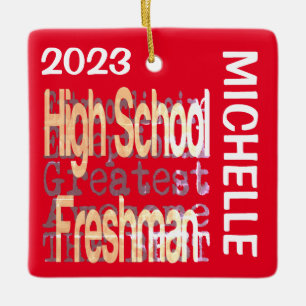 Freshman Extraordinaire CUSTOM Keramisch Ornament