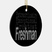 Freshman Extraordinaire Keramisch Ornament (Rechts)