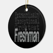 Freshman Extraordinaire Keramisch Ornament (Links)