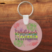 Freshman - Flowers Sleutelhanger (Voorkant)