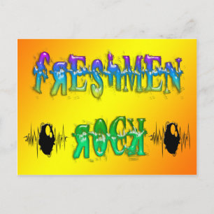 Freshmen Rock - Pulse Briefkaart