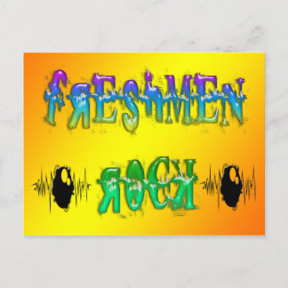 Freshmen Rock - Pulse Briefkaart
