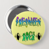 Freshmen Rock - Pulse Ronde Button 4,0 Cm (Voorkant /achterkant)