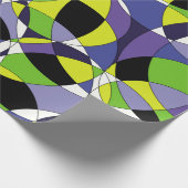 Freshness gekleurd abstract patternabstract, kunst cadeaupapier (Hoek)