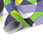 Freshness gekleurd abstract patternabstract, kunst cadeaupapier (Rol Hoek)