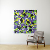 Freshness gekleurd abstract patternabstract, kunst wandkleed (In situ)