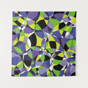Freshness gekleurd abstract patternabstract, kunst wandkleed