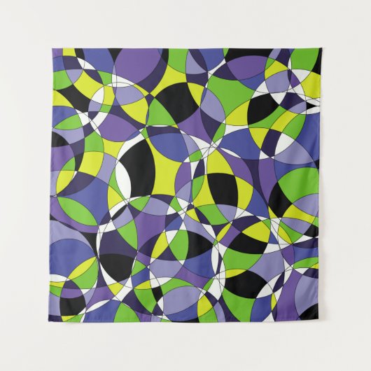 Freshness gekleurd abstract patternabstract, kunst wandkleed (Voorkant)