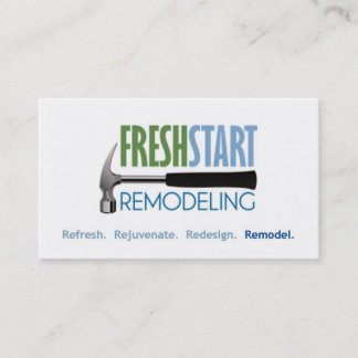 FreshStart Remodeling Visitekaartje