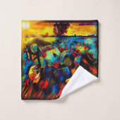 Freshtastic Horse 01-01 Bad Handdoek (Wasdoekje)